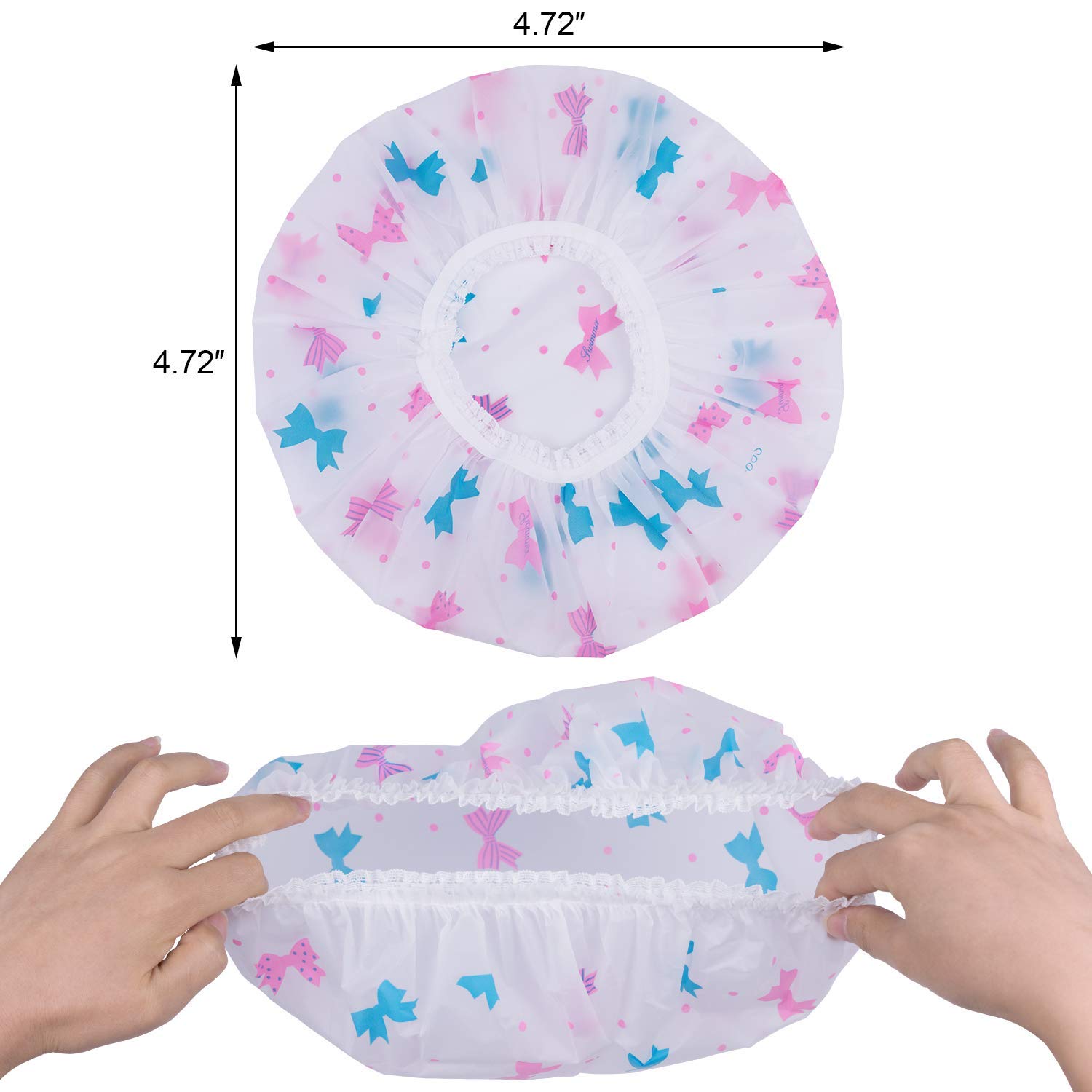 BUYMANIA® Soft Foam Baby Shower Cap for Newborns & Toddlers 1-3 Years - Waterproof Bathing Cap for Gentle Hair Protection - Perfect for Bath Time, Swimming & Sensitive Skin Care
