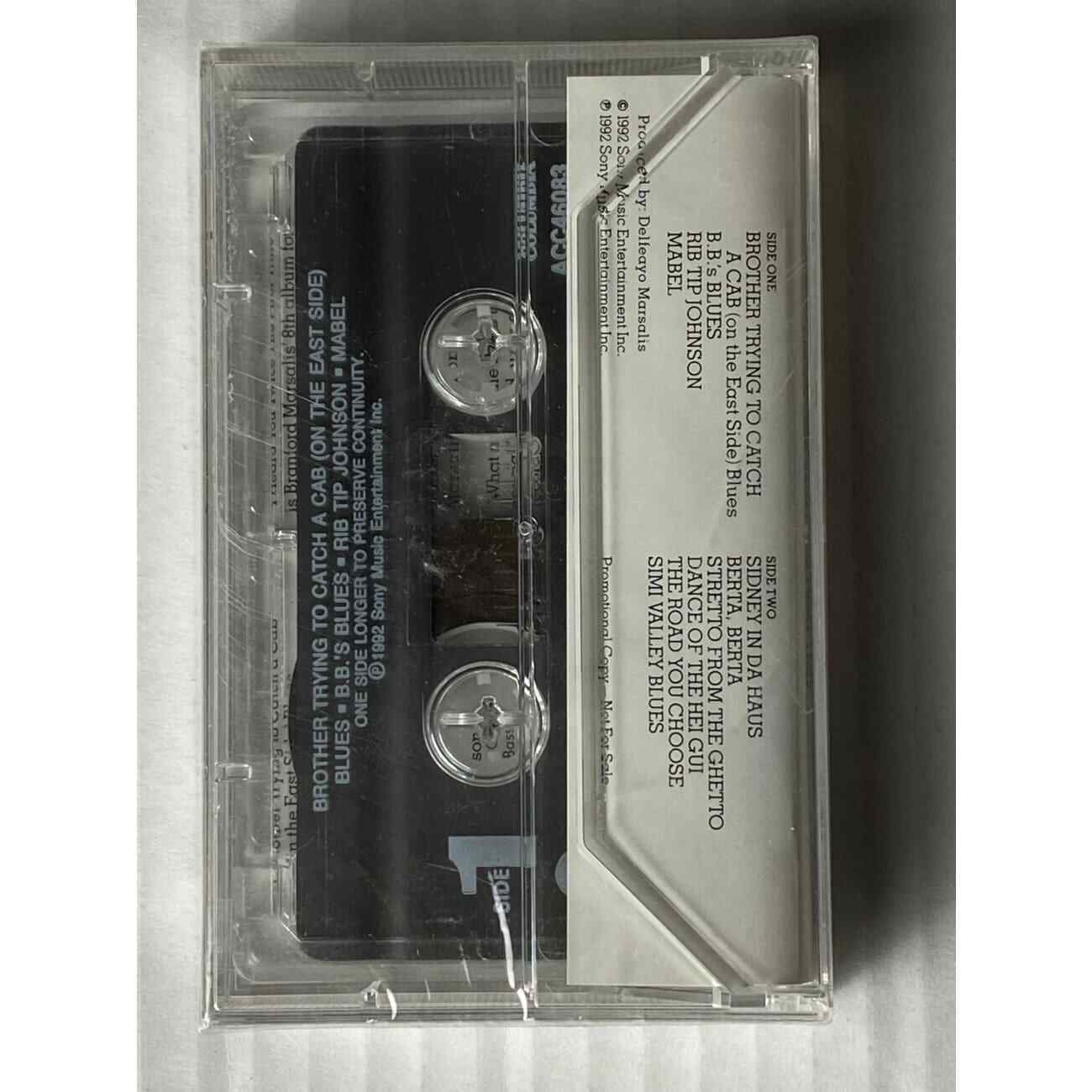Branford Marsalis - I Heard You Twice the First Time (1992) Sealed Promo Cassette Tape | Jazz Music Collectible | Perfect for Vintage Music Lovers & Jazz Enthusiasts