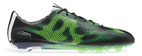 adidas F50 adiZero V FG Soccer Cleats - Dark Green Football Shoes for Men, Lightweight & Comfortable for Turf & Grass Fields - Perfect for Training & Matches