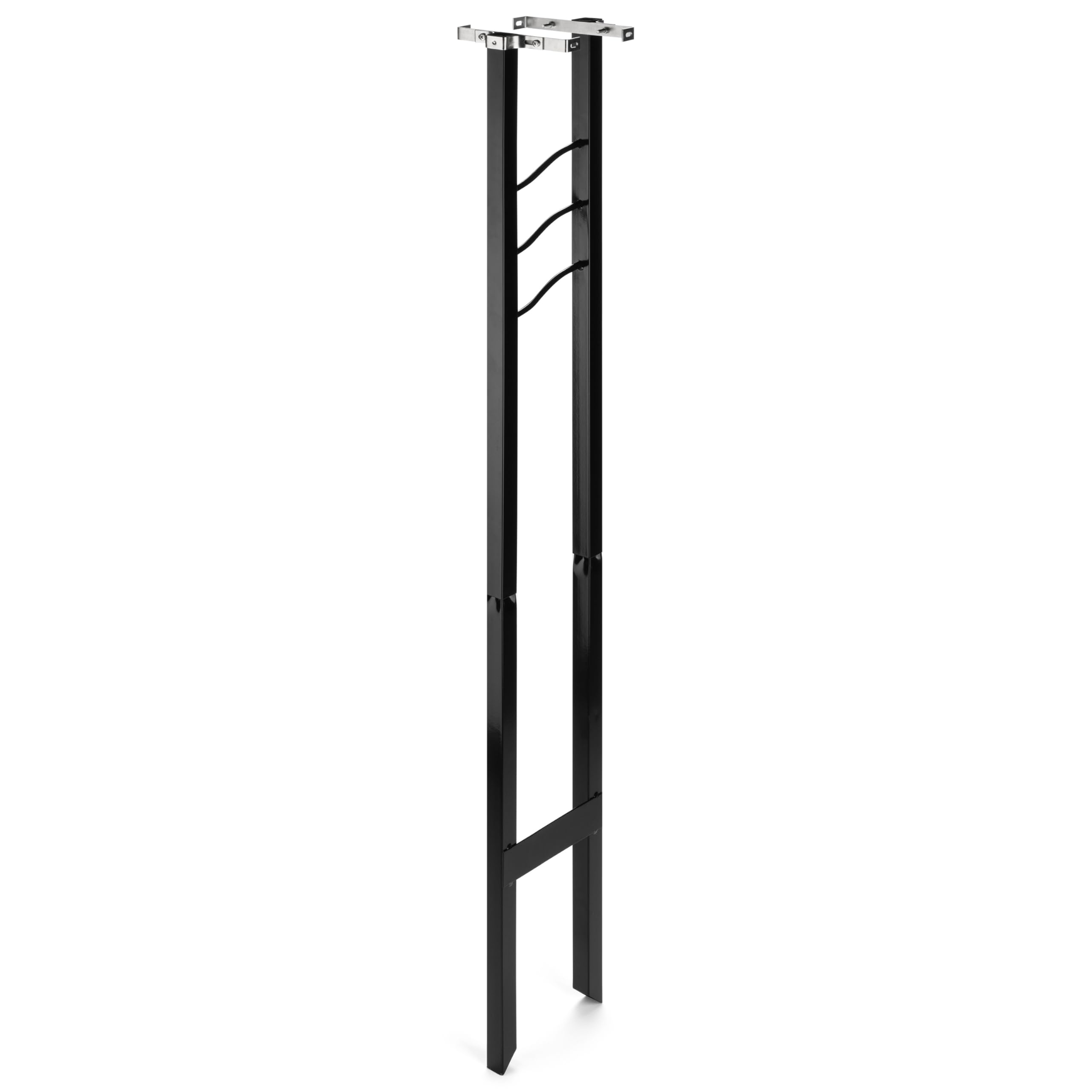 Montroso Galvanized Steel Mailbox Post - Black, Code A Compatible (MON00BPEC) | Durable Outdoor Mailbox for Homes, Apartments & Businesses