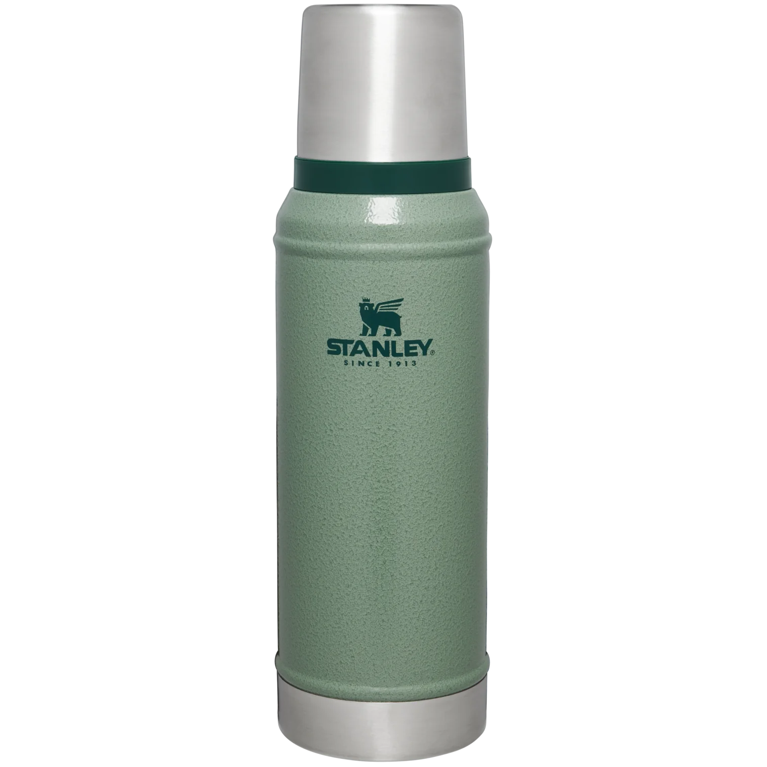 Classic Legendary Stainless Steel Water Bottle - 1.0 Qt (0.94L) Vacuum Insulated - Keeps Drinks Hot/Cold for 24 Hours - Perfect for Hiking, Camping & Outdoor Adventures