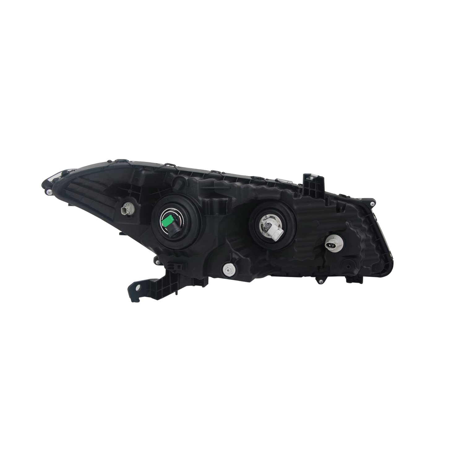 TYC Left Headlight Assembly Compatible with 2011-2012 Honda Accord - Replacement Headlamp for Improved Night Driving Safety