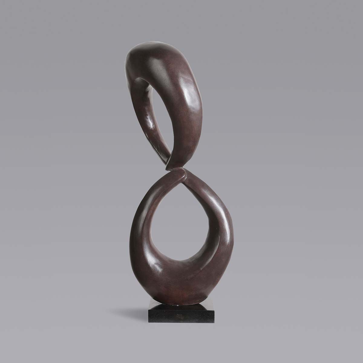 Bordeaux Patina Bronze Sculpture - Handcrafted Art Deco Statue for Home & Office Decor | Perfect for Living Room, Garden & Gift Giving