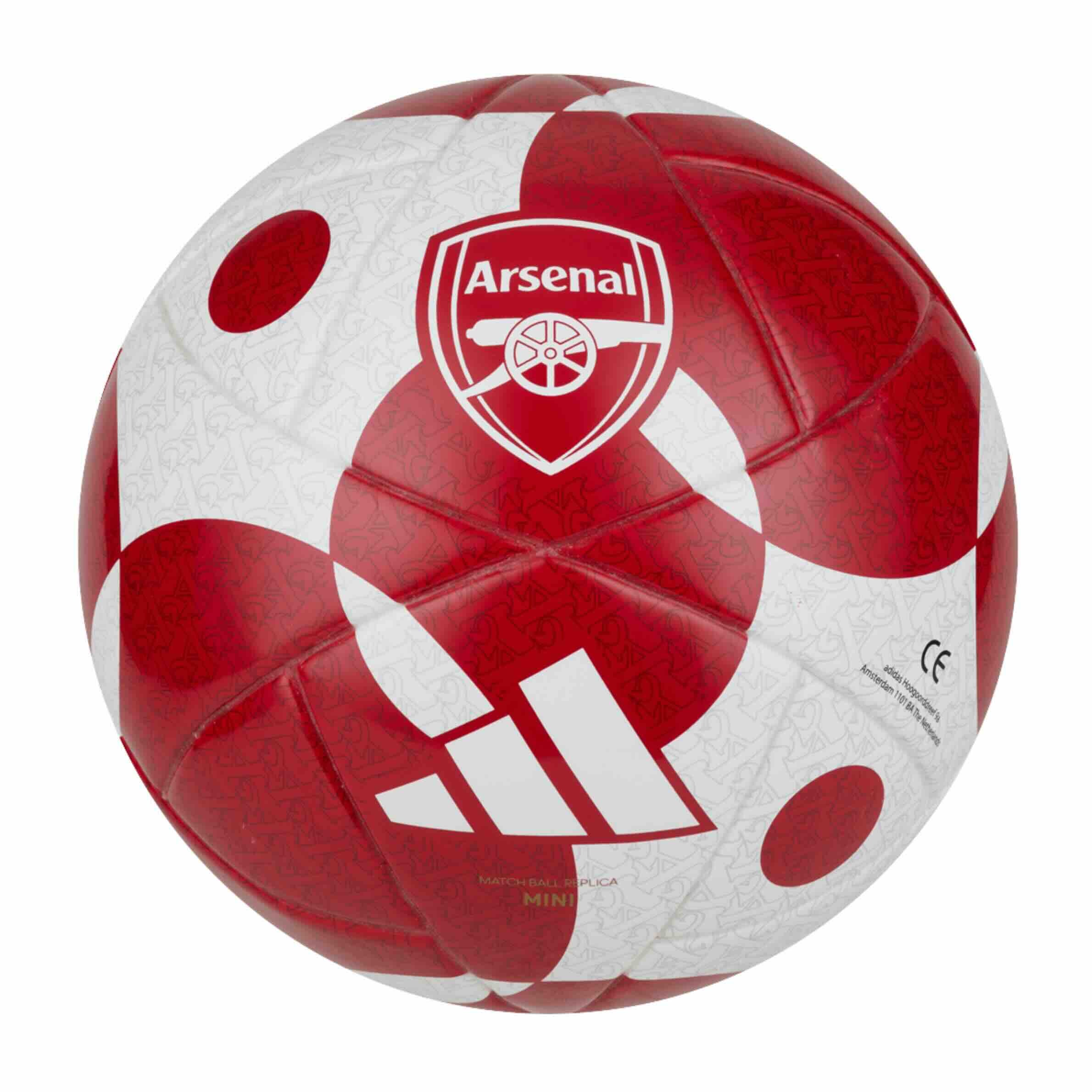 Official Arsenal FC Mini Soccer Ball - Premium Home Match Replica for Fans & Collectors - Perfect for Gifts, Decor, and Game Day Fun