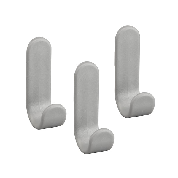3-Pack Heavy Duty Metal Hooks for Hanging Plants, Towels & Home Decor - Rustproof & Durable Wall Hooks for Kitchen, Bathroom & Outdoor Use