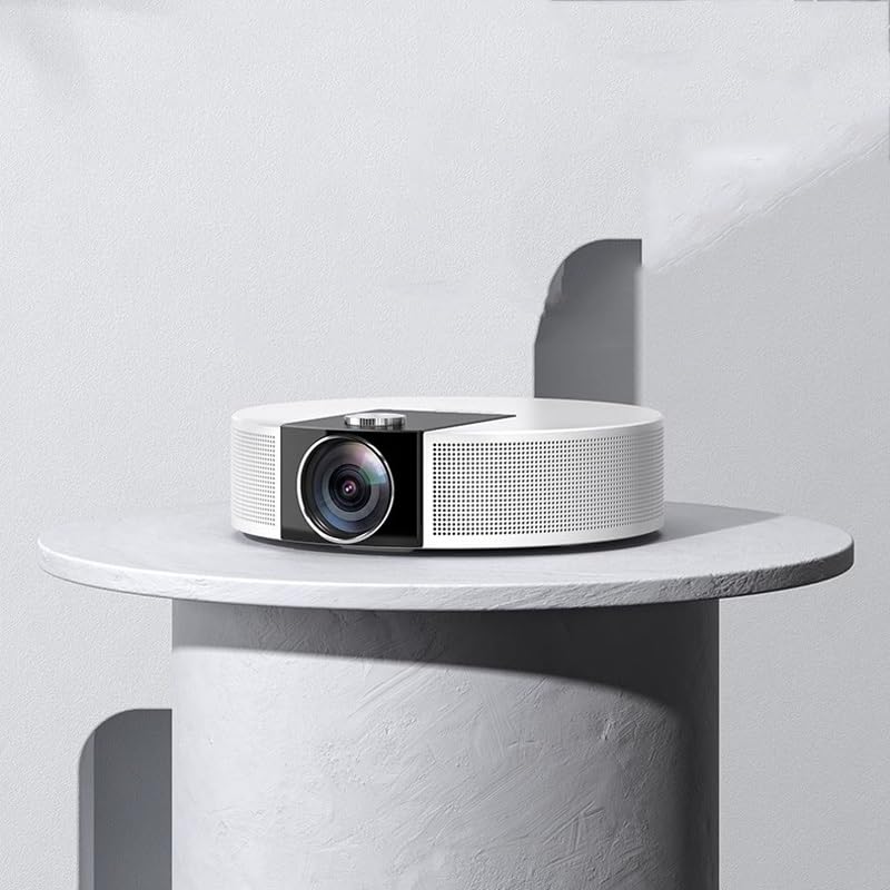 QUYNAGER Mini Smart Home Theater Projector for Bedroom, Outdoor & Mobile Screen - HD Portable Projector for Movies, Gaming & TV (D As Shown) - Perfect for Home Cinema, Camping & Backyard Movie Nights