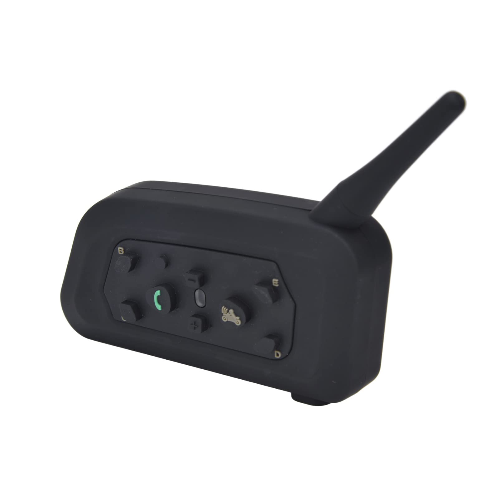 Sanpyl Motorcycle Bluetooth Headset - IP65 Waterproof Helmet Intercom System, Wireless Hands-Free Communication for Up to 6 Riders - Perfect for Group Rides, Commuting & Adventure Touring