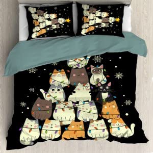 Funny Cat Christmas Tree