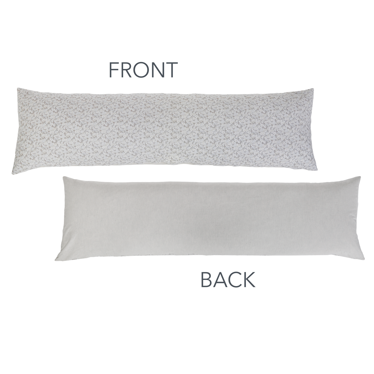 June Body Pillow with Removable Insert - Ultra Soft Hugging Pillow for Adults & Side Sleepers - Perfect for Pregnancy, Back Pain Relief & Comfortable Sleeping