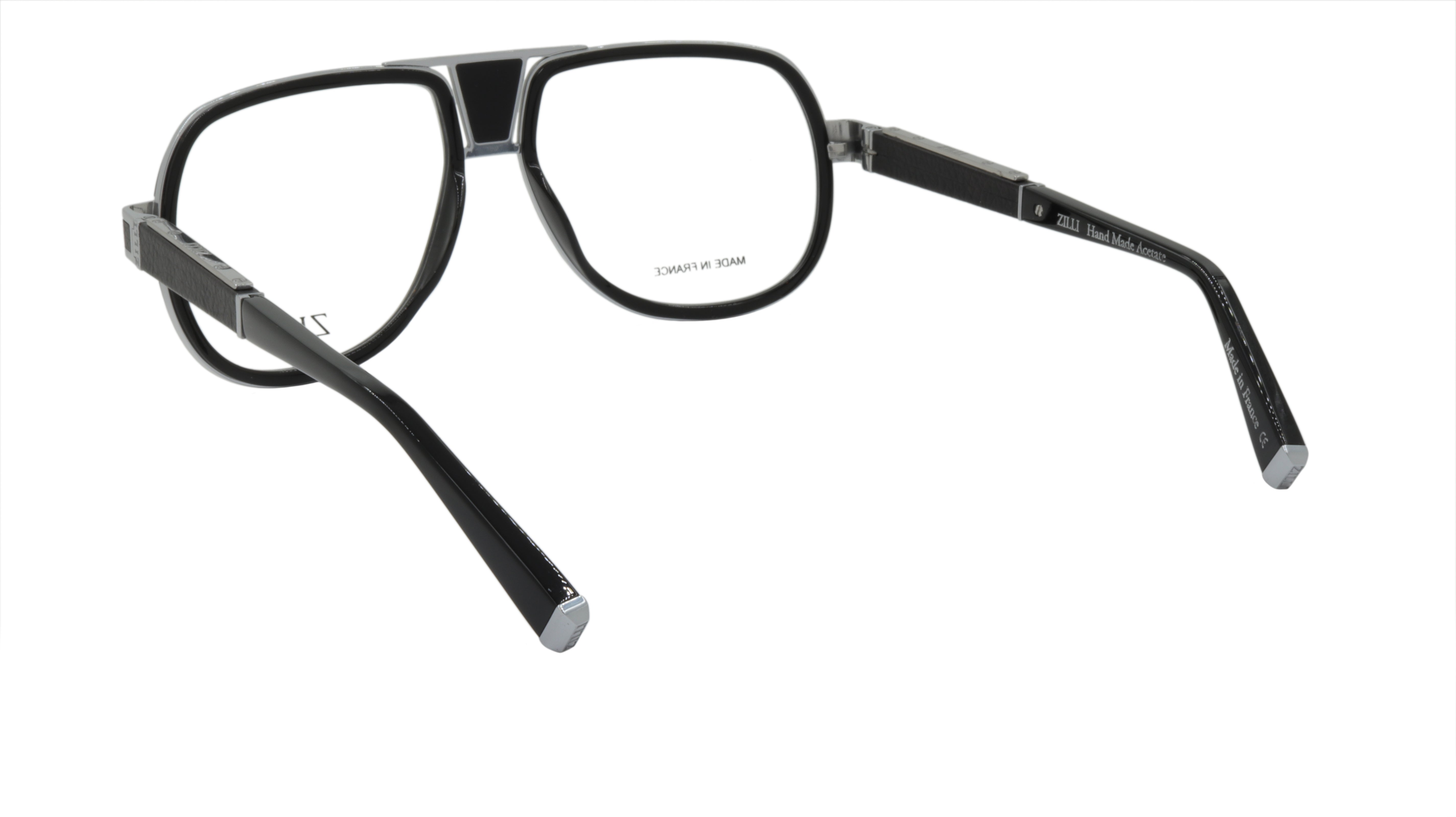 Premium ZILLI Eyewear Handcrafted in France - Titanium & Leather Luxury Sunglasses for Men & Women - Perfect for Travel, Driving, and Fashion Statements