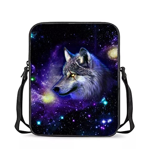 Blue Galaxy Wolf