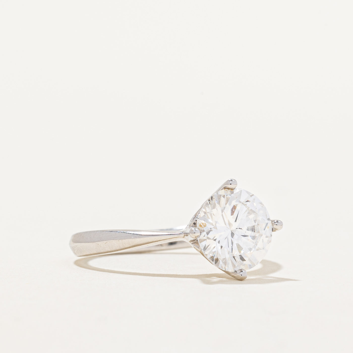 GIA Certified 2.21ct VVS2 E Color Heart Shape Diamond Engagement Ring - Size 7.75 | Perfect for Proposals, Anniversaries & Special Occasions