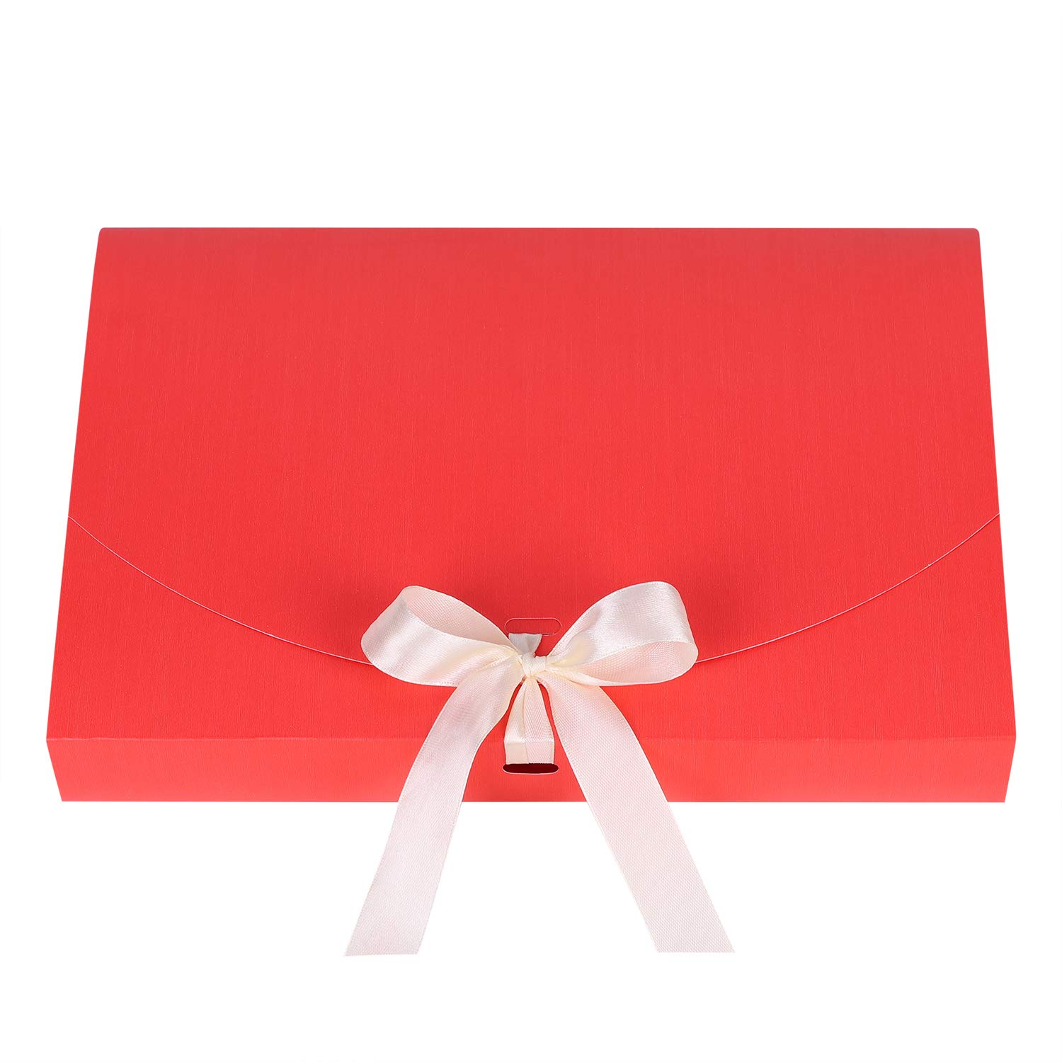 10 Pack Luxury Gift Card Boxes with Lid & Ribbon - Elegant Shirt Gift Packaging for Birthday, Wedding, Proposal, Christmas, Valentine's Day - Perfect for Corporate Gifts, Jewelry Presentation & Holiday Wrapping