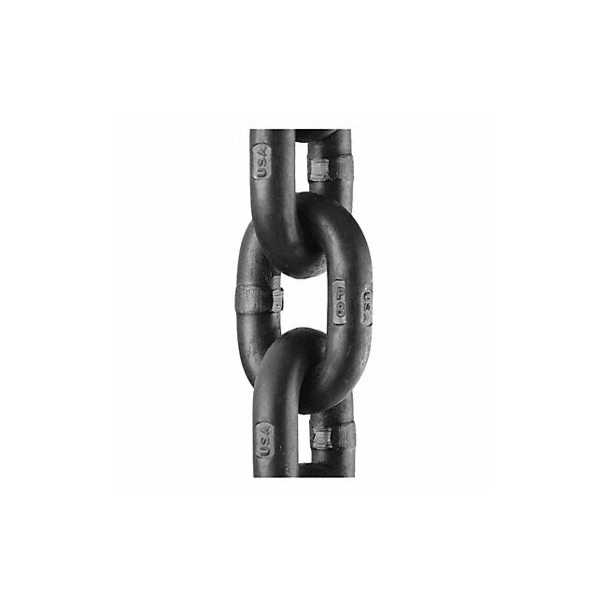 20 ft Welded Steel Chain - 3500 lb Capacity for Towing, Securing Loads & Heavy Duty Applications