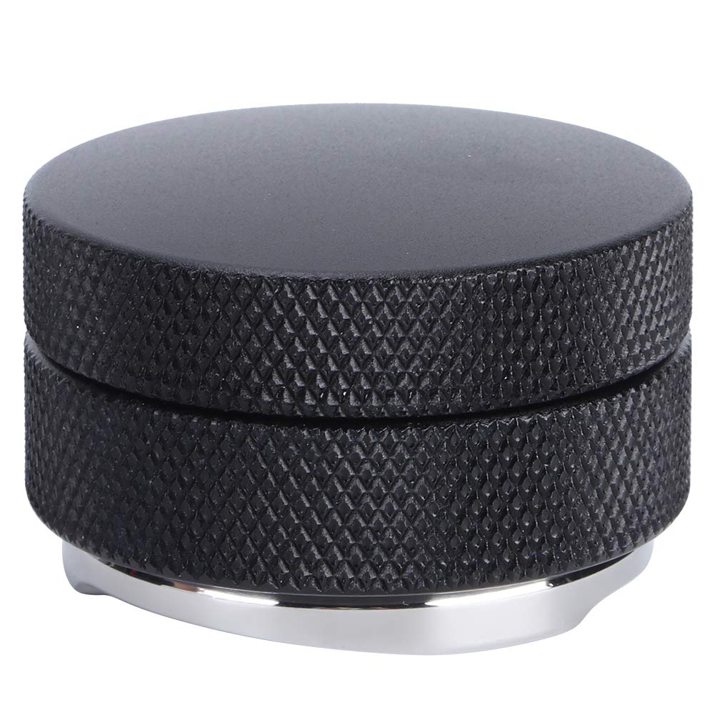 iFCOW Adjustable Stainless Steel Coffee Tamper - Professional Espresso Distributor & Leveler Tool for Baristas - Perfect for Home Brewing & Coffee Shops