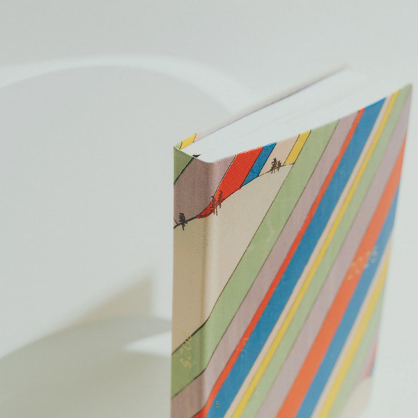 Hobonichi Techo 2025 Planner - A6 Size Daily Journal with Rainbow Cover, January Start, Monday Start | English Edition | Perfect for Work, School & Personal Organization