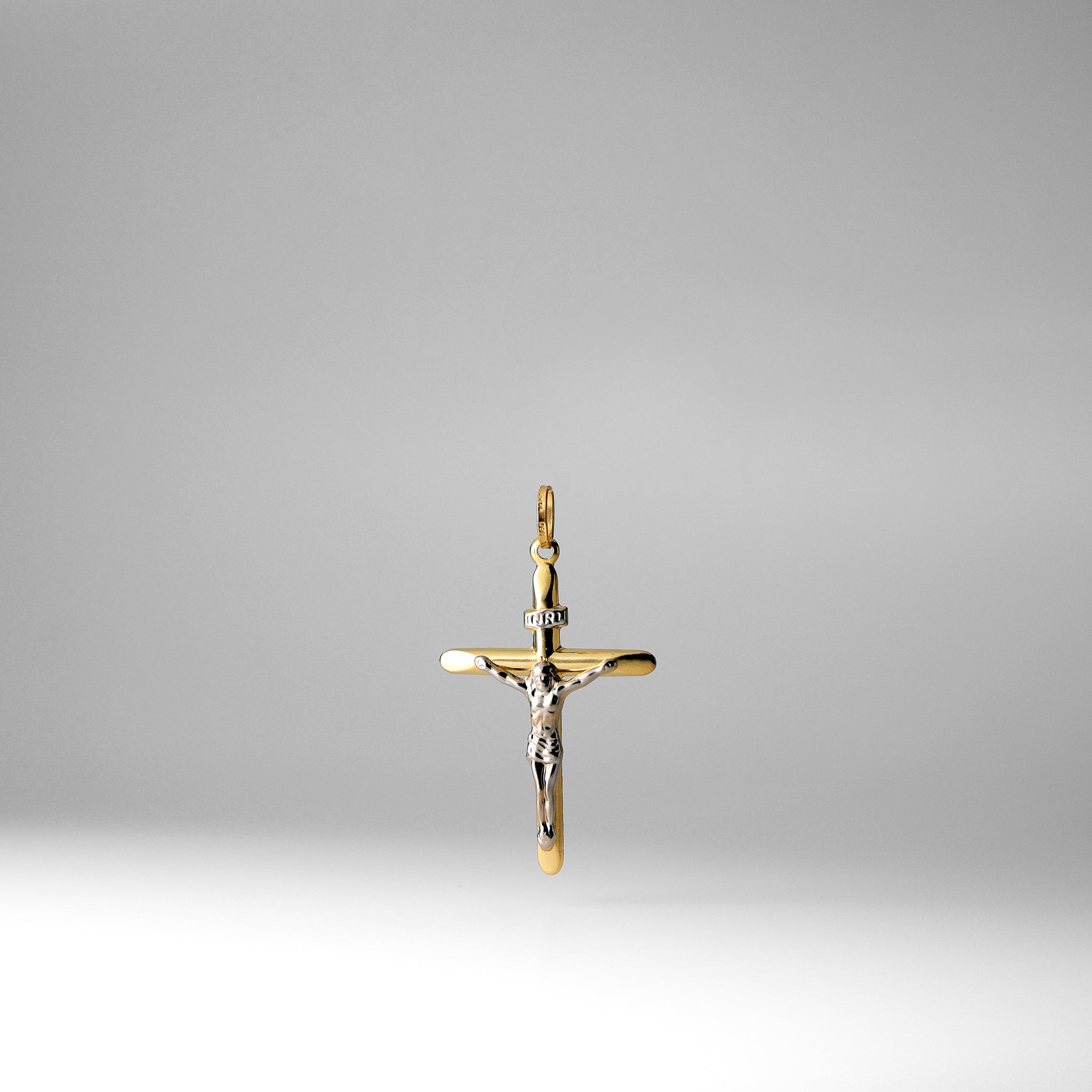 Stunning 14K Gold Large Crucifix Cross Pendant - Religious Jewelry for Men & Women - Perfect for Church, Baptism, First Communion & Everyday Faith Wear