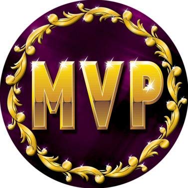 Gold Baseball MVP Pin with Crossed Bats - Premium Award for Baseball Players | Perfect for Championship Trophies, Team Gifts & Sports Memorabilia Collections