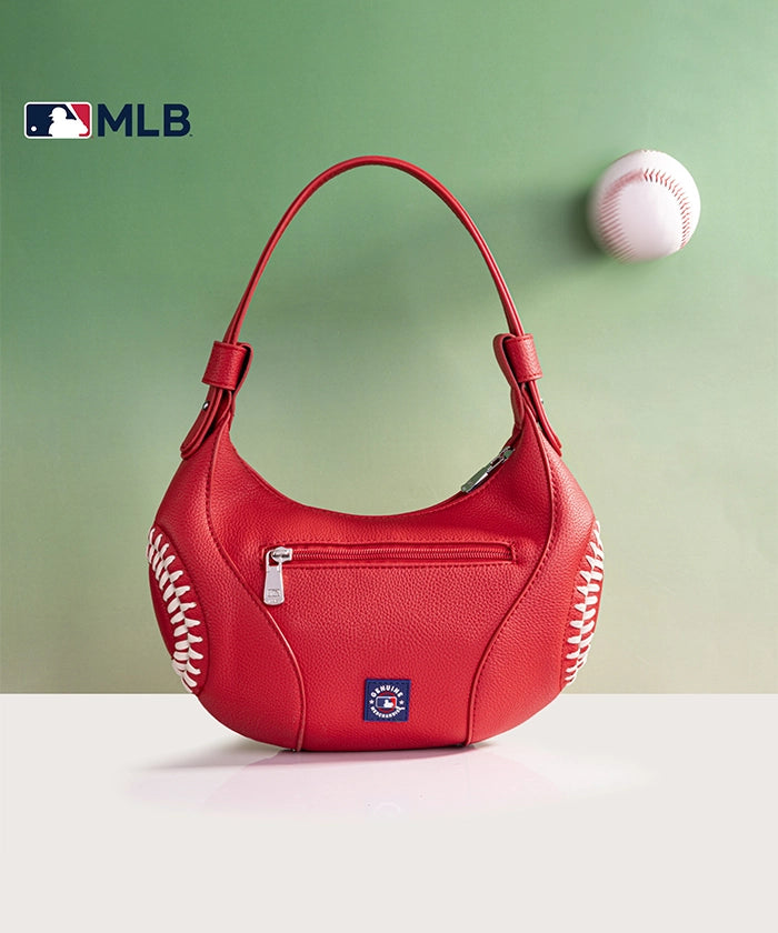 MLB Chicago Cubs Team Hobo Bag - Stylish Crossbody Shoulder Bag for Women & Men - Perfect for Baseball Games, Travel & Everyday Use
