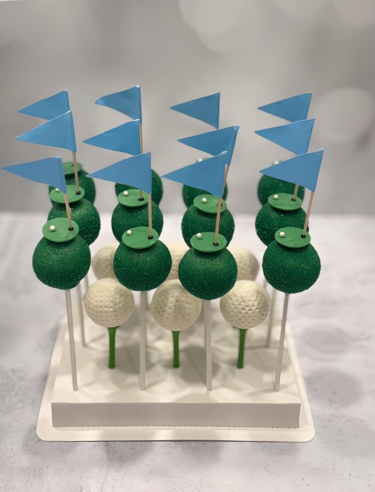 8pcs Cake Pop Holder Boxes with Clear Window - Portable Display Stand for Party Treats