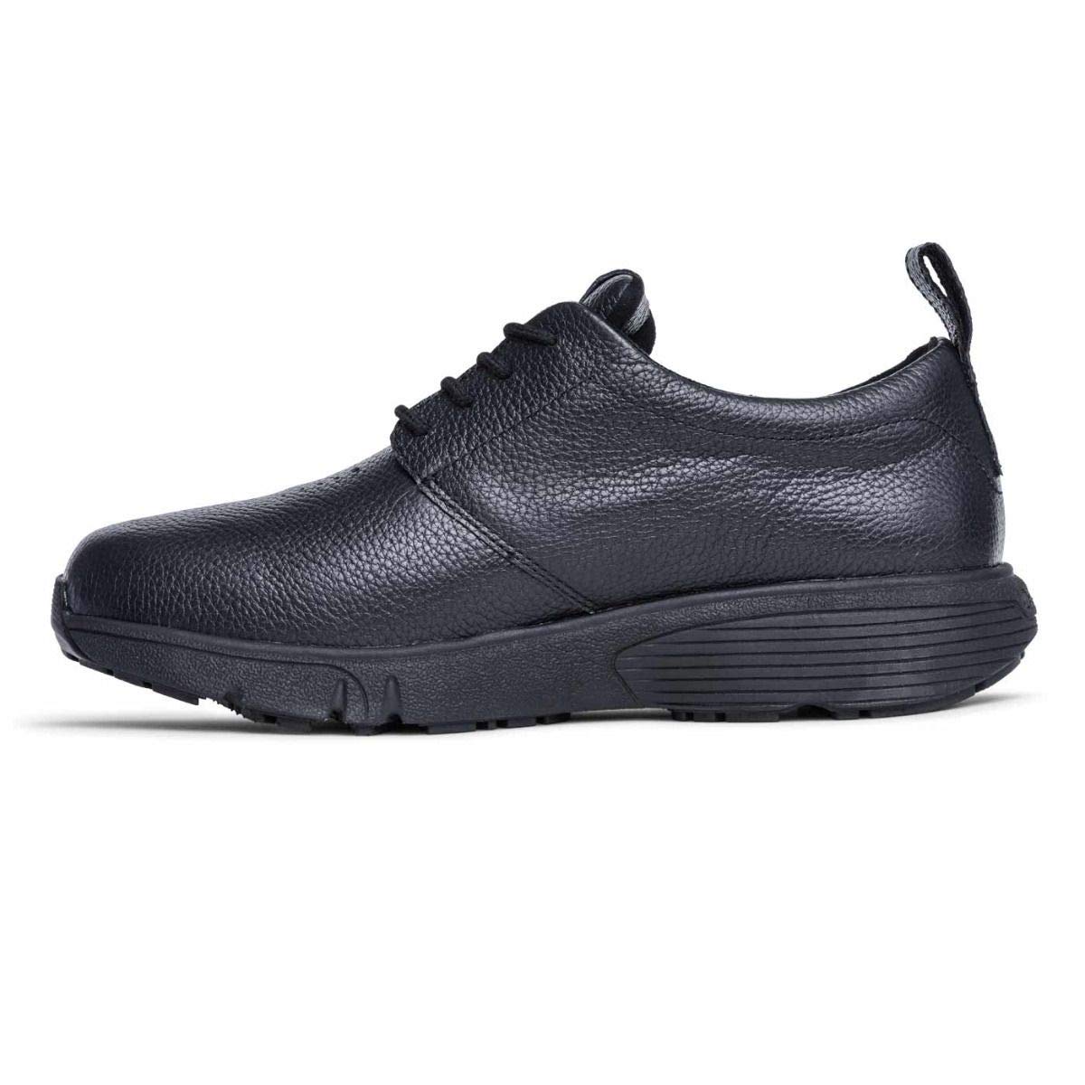 Dr. Comfort Roger Diabetic Shoes for Men - Therapeutic Leather Walking Shoes with Gel Inserts for Foot Pain Relief | Ideal for Diabetes, Plantar Fasciitis & Daily Comfort