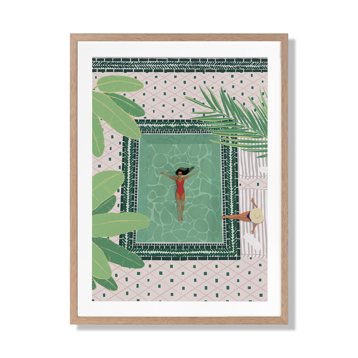 Carefree Callie Portrait Art Print - Beautiful Wall Decor for Living Room, Bedroom & Office - Perfect Gift for Art Lovers
