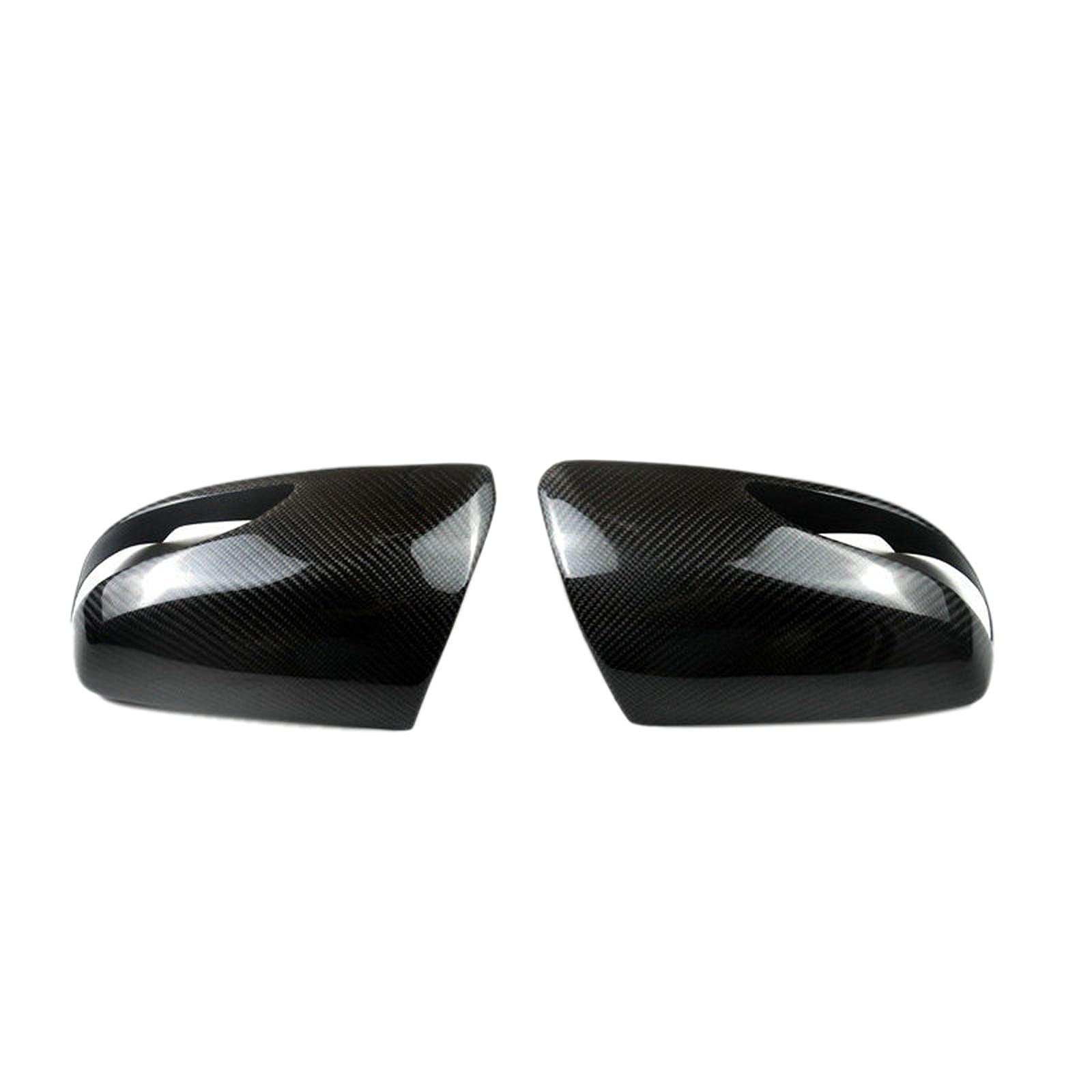 ANBXMWL Carbon Fiber Rearview Mirror Covers for Hyundai Genesis Rohens Coupe 2008-2016 - Durable Side Mirror Caps for Enhanced Style & Protection | Perfect for Car Enthusiasts & Customization