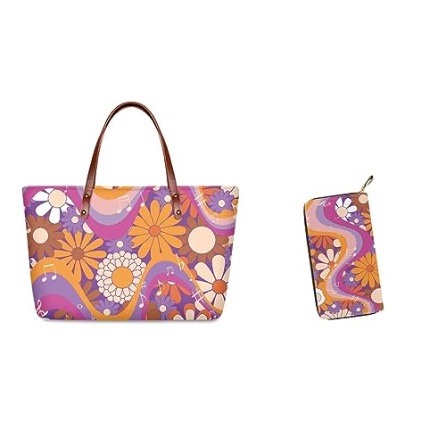 Vintage Groovy Hippie Flower