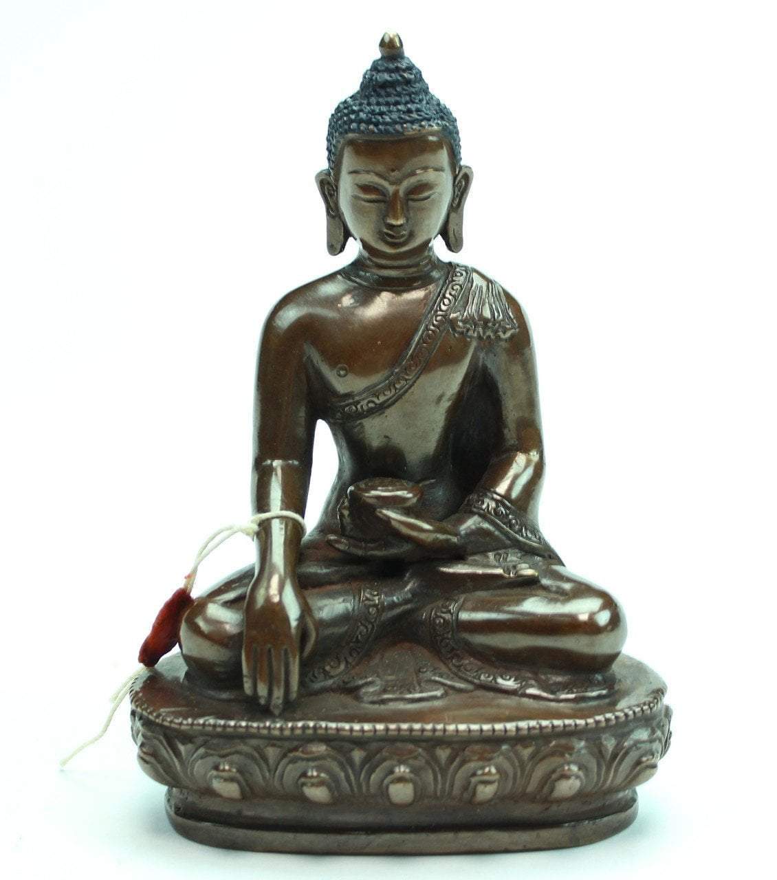 6 Inch Shakyamuni Buddha Statue - Handcrafted Bronze Meditation Sculpture for Home Altar, Yoga Studio & Spiritual Decor