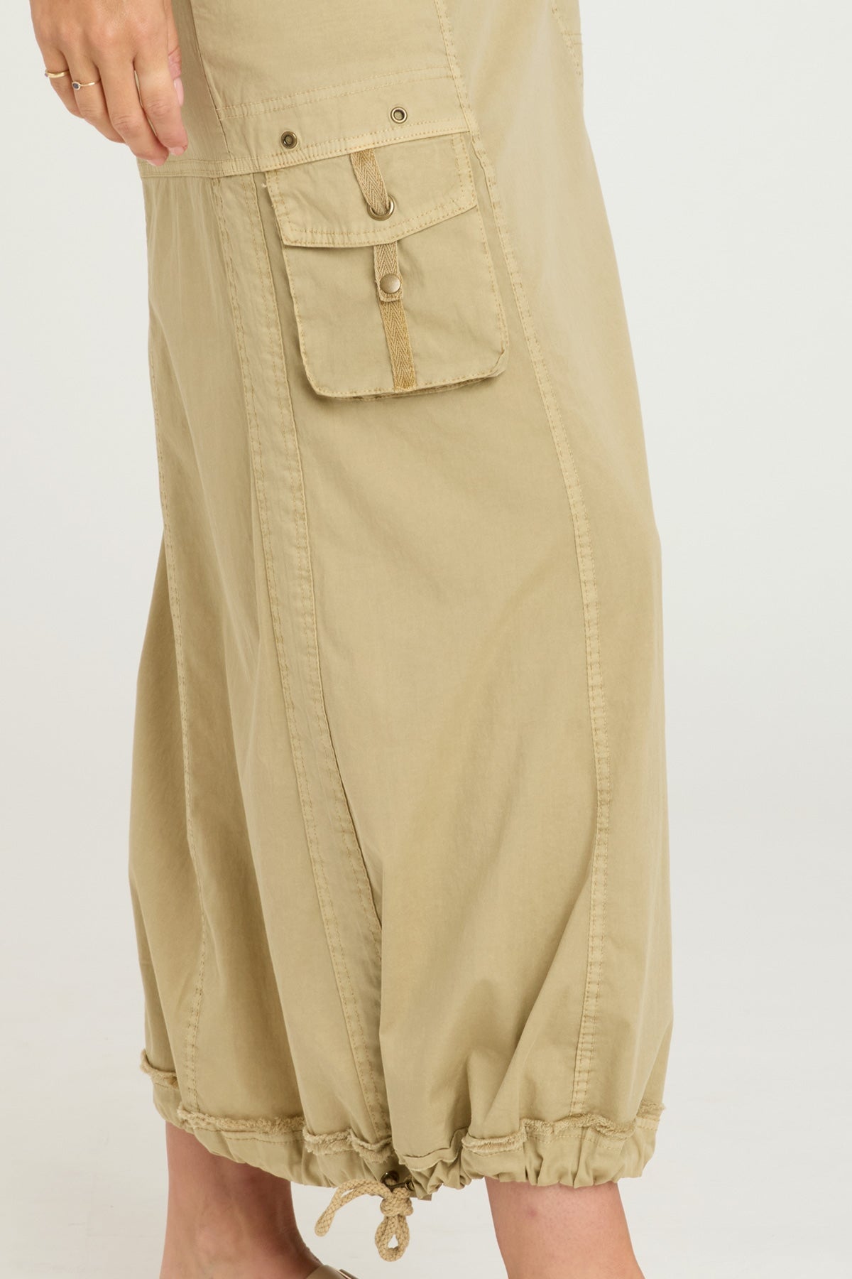Corintha Bubble Skirt for Women - Flowy A-Line Midi Skirt with Elastic Waist | Perfect for Casual Outfits, Date Nights & Summer Dresses