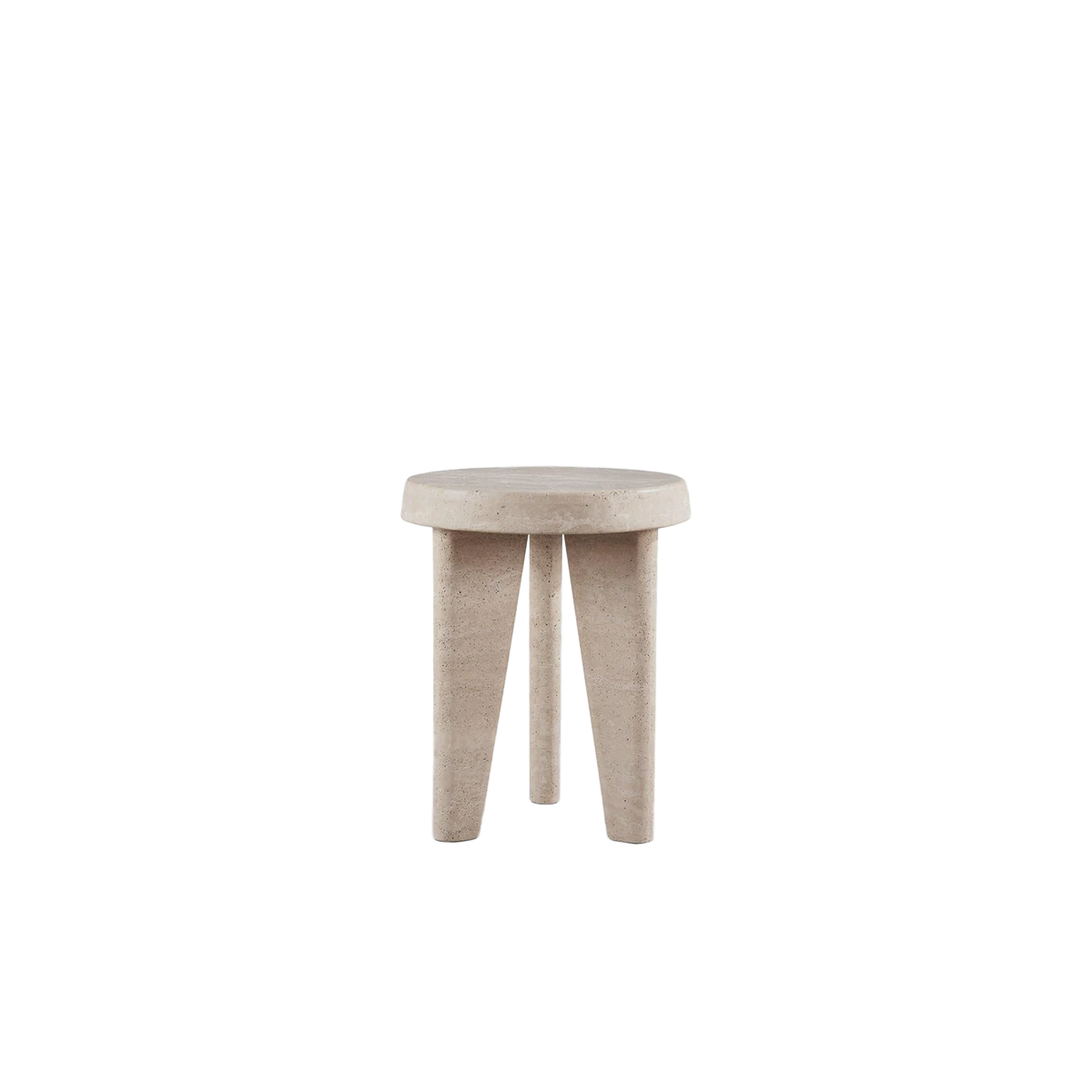 Modern Round Side Table - Small Accent Table for Living Room, Bedroom, or Office - Stylish End Table with Sturdy Metal Base - Perfect for Coffee, Books, and Decor
