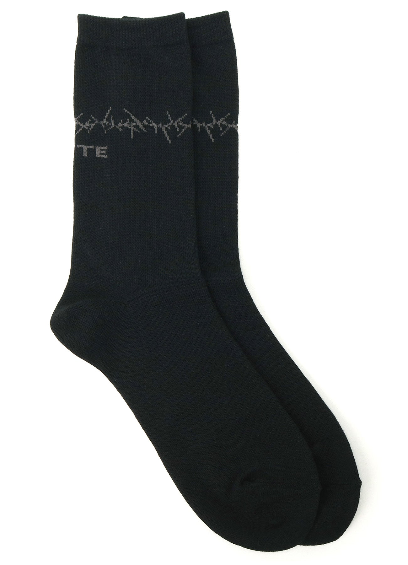 Breathable Cotton Plain Stitch Thorny Pattern Socks for Men & Women - Comfortable Everyday Wear, Gym, Running & Casual Outfits