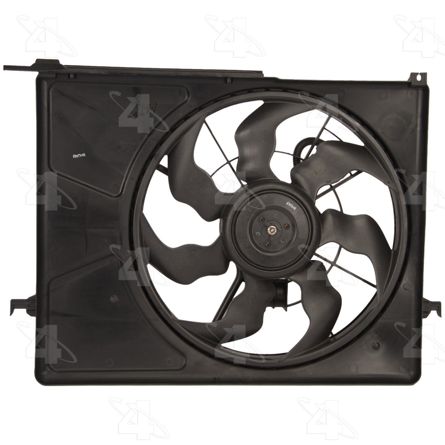 Four Seasons 75655 Radiator Fan Motor Assembly - Replacement for Car Cooling System - Perfect for Overheating Prevention & Engine Temperature Control - Ideal for DIY Auto Repair & Vehicle Maintenance
