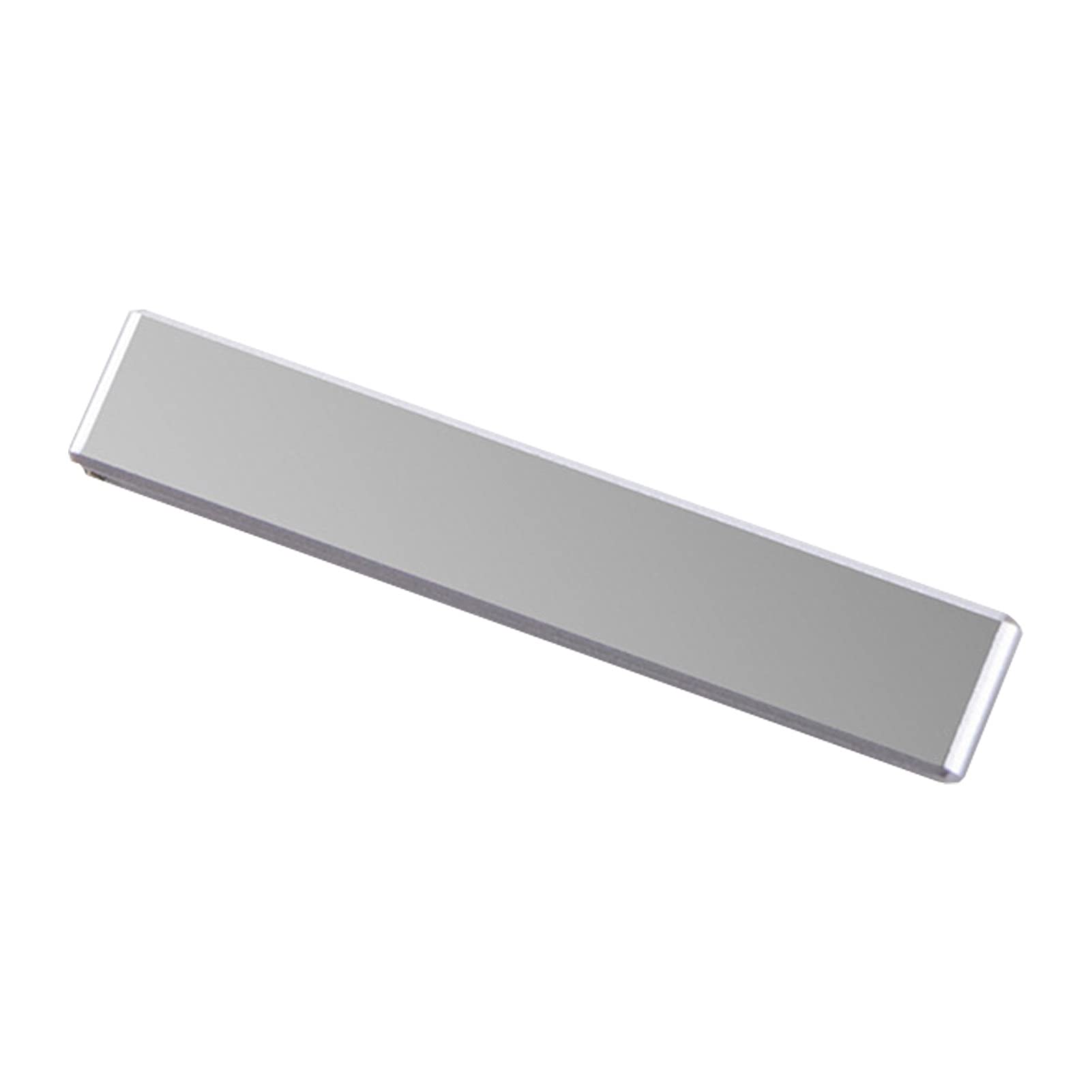 Magnetic Aluminum Alloy Phone Stand Holder - Ultra-Thin Portable Desktop Stand for iPhone, Samsung & Smartphones | Perfect for Office, Home & Watching Videos (Silver)