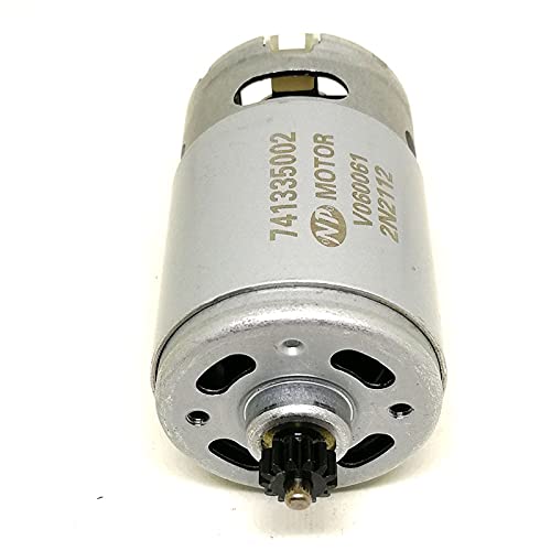 12V DC Motor with 13T Gear Replacement for Milwaukee M12 BPD Drill & Screwdriver - Compatible with 741335002 & 741335001 - Perfect for DIY Repairs and Power Tool Maintenance