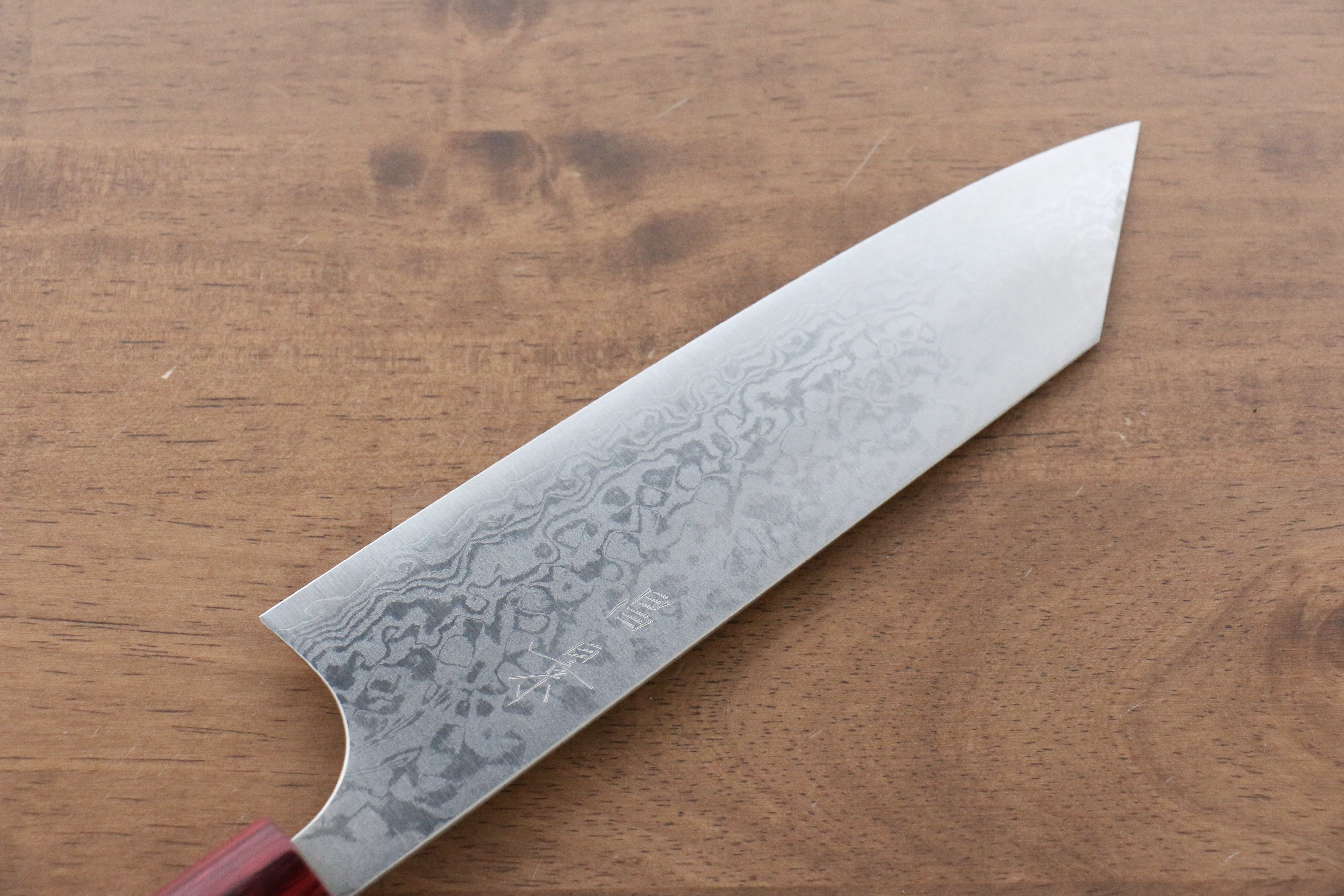 Masakage Kiri VG10 Damascus Bunka Knife 170mm - Japanese Chef Knife with Magnolia Wood Handle for Precision Slicing, Dicing & Chopping in Professional & Home Kitchens