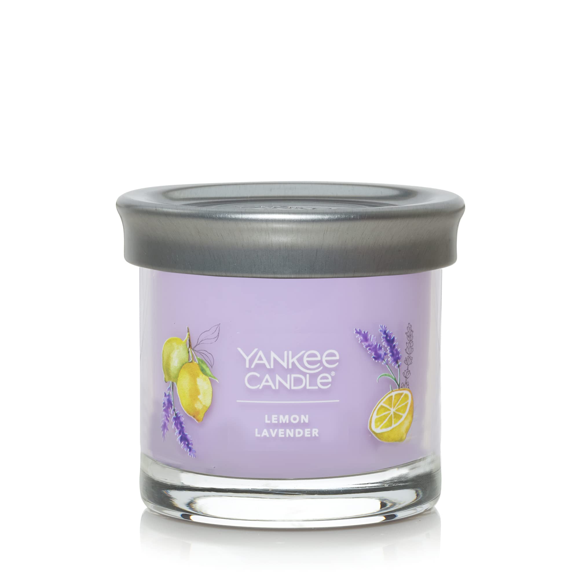 Yankee Candle Lemon Lavender Scented Candle - 4.3oz Small Tumbler Single Wick for 20+ Hours Burn Time | Aromatherapy, Home Decor & Relaxation Gift for Bedroom, Bathroom & Living Spaces