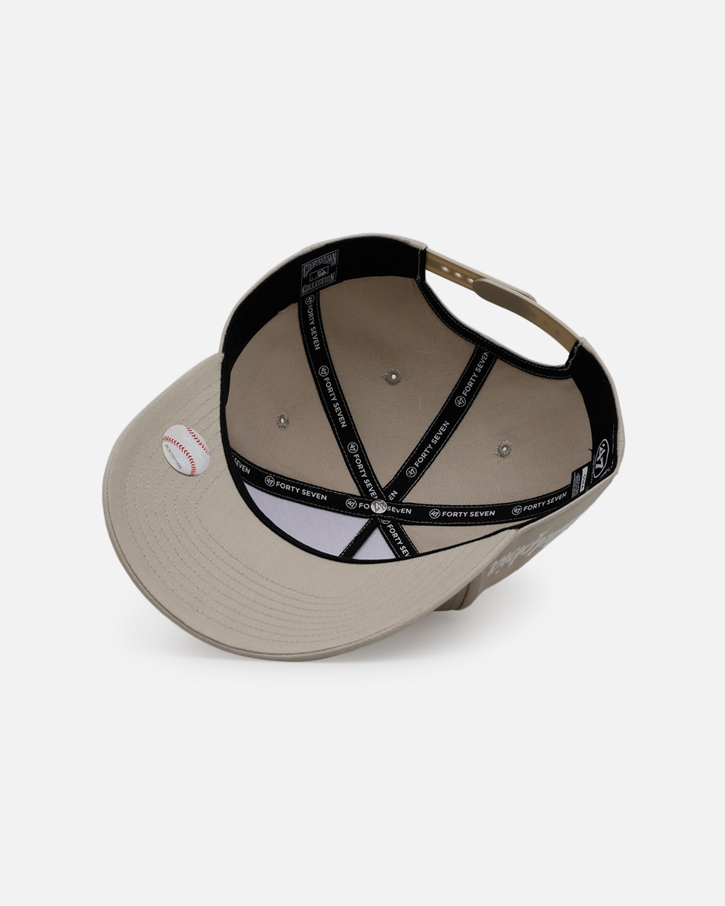 47 Brand Philadelphia Phillies 'Contemporary Basics' Offside DT Snapback Tan Hat - Stylish Baseball Cap for Men & Women - Perfect for Games, Casual Wear & Sports Fans