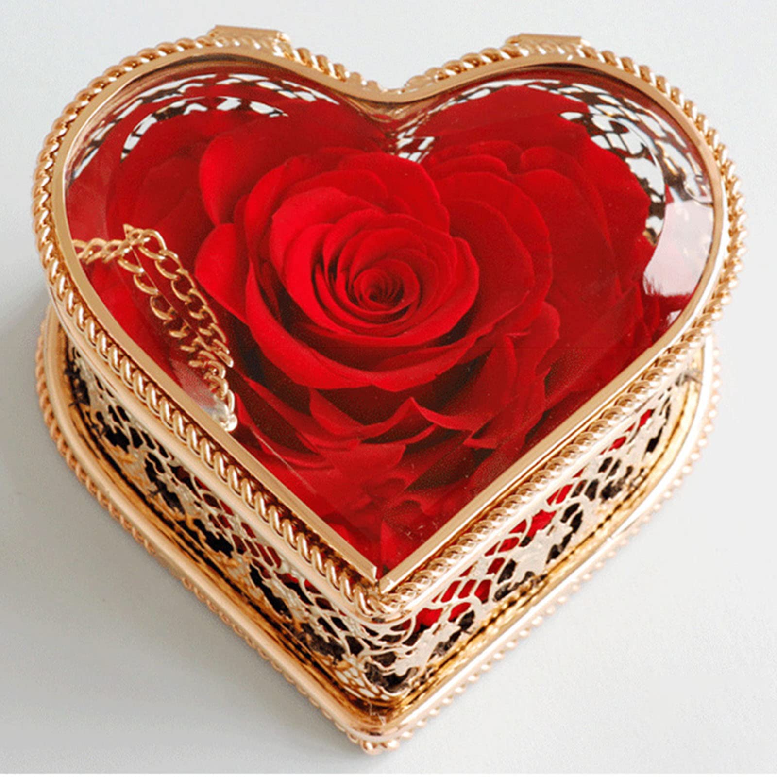 Luxury Preserved Rose Flowers - Eternal Blooming Roses for Valentine's Day, Mother's Day, Anniversary & Birthday Gifts | Perfect Romantic Present for Women, Wife & Girlfriend | Home Decor, Wedding Centerpiece & Special Occasion Gift