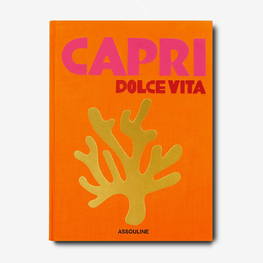 Assouline Capri Dolce Vita - Luxury Coffee Table Book | Perfect for Home Decor, Gifts & Travel Inspiration
