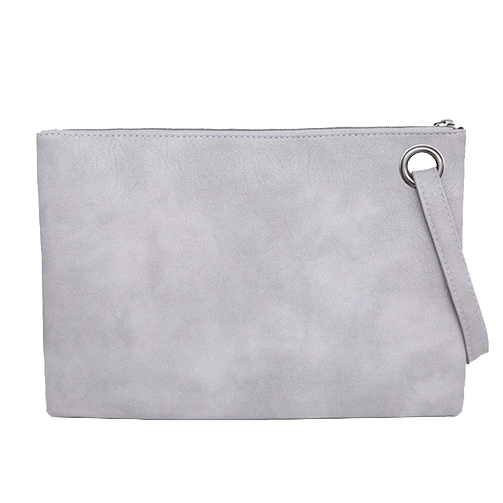 Premium Waxed Canvas Tote Bag for Women - Leather Trimmed Zippered Clutch Purse | Stylish Crossbody Handbag for Dinner Dates, Office Work & Travel Accessories
