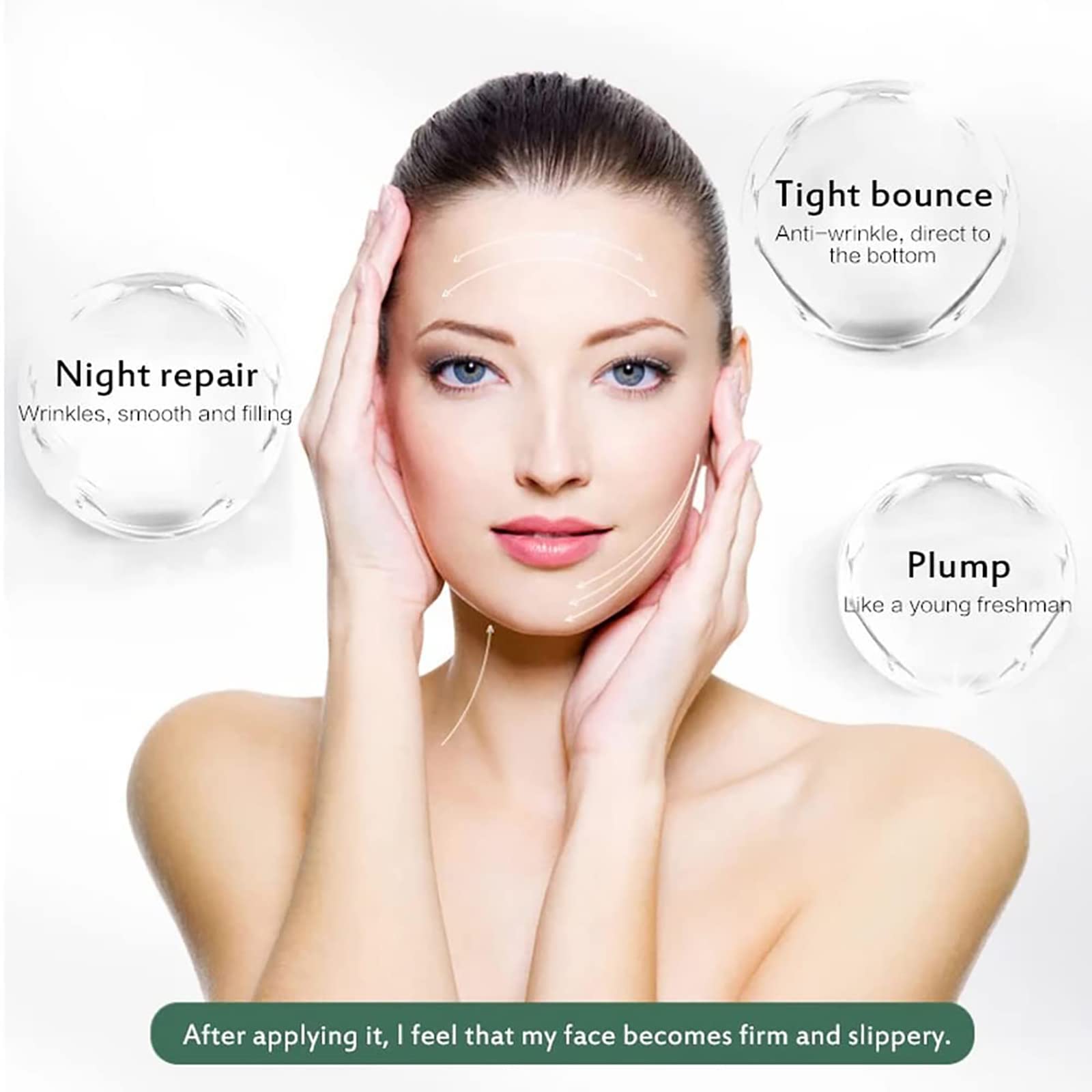 40 Packs Korean Collagen Face Mask - Anti-Aging Sleeping Facial Mask for Skin Care, Wash-Free Firming & Moisturizing Gel Cream, Portable Travel-Friendly Packaging for Women & Men - Perfect for Night Routine, Travel Skincare & Daily Hydration Boost
