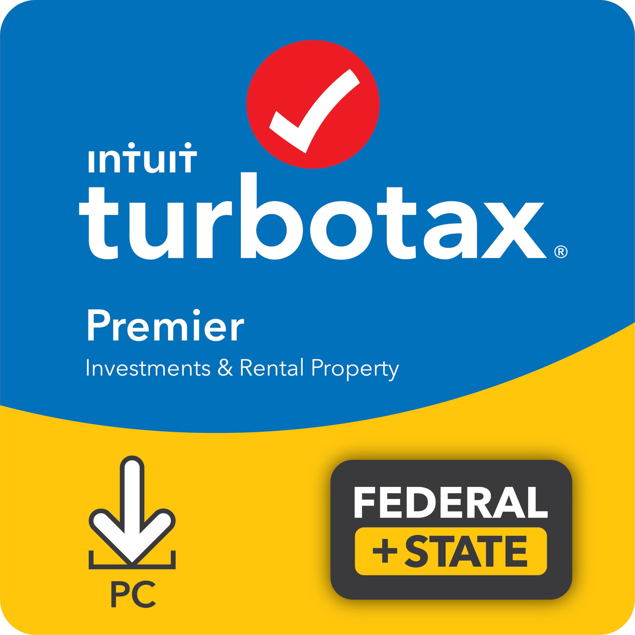 Intuit TurboTax Premier 2021 Tax Software | Federal & State Tax Return Filing [PC Download] - Maximize Deductions for Investments & Rental Properties