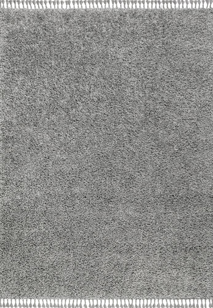 Luxury Mercer Shag Plush Tassel Area Rug - Soft & Cozy Living Room Carpet for Bedroom Decor, Home Office Floor Mat (5x8 Feet, Beige)