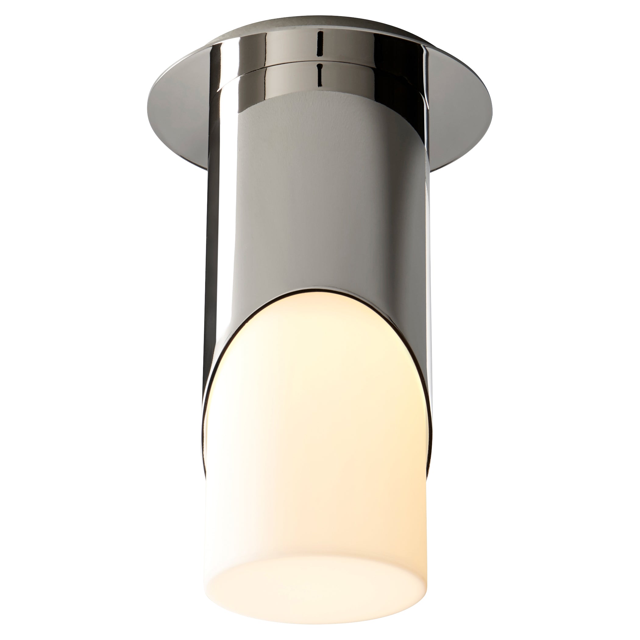 Oxygen Ellipse 3 354 220 Ceiling Mounts in Polished Nickel - Modern Lighting Fixture for Living Room, Bedroom & Office Decor