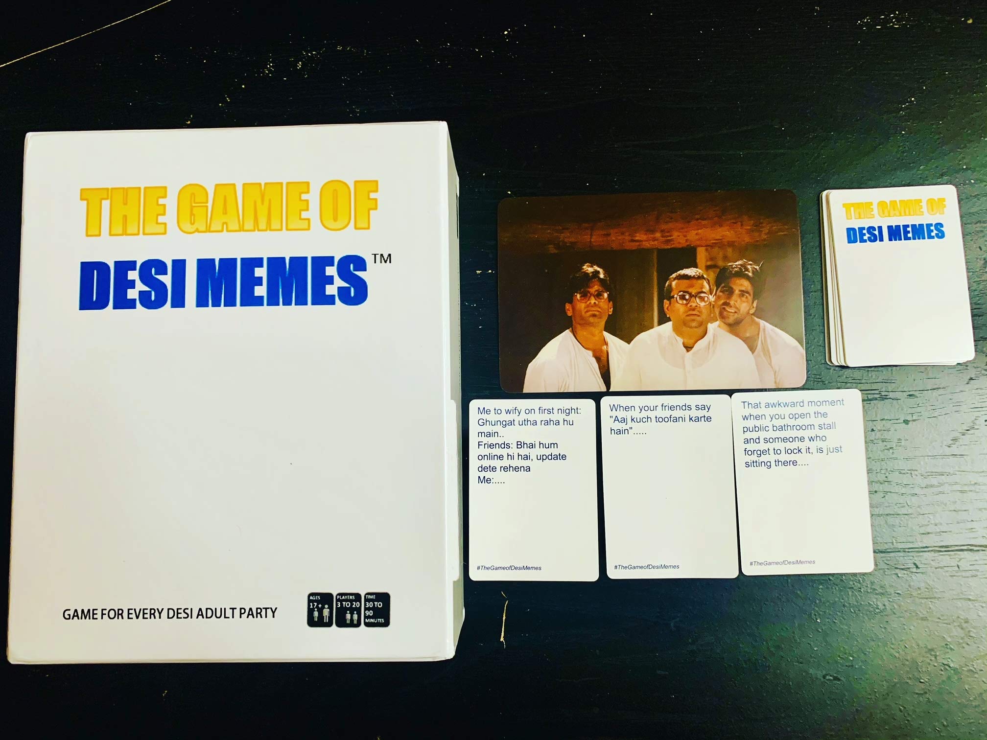 My Pet Elephant - Hilarious DESI Meme Card Game for Adults 17+ | Perfect for Parties, Game Nights & Social Gatherings