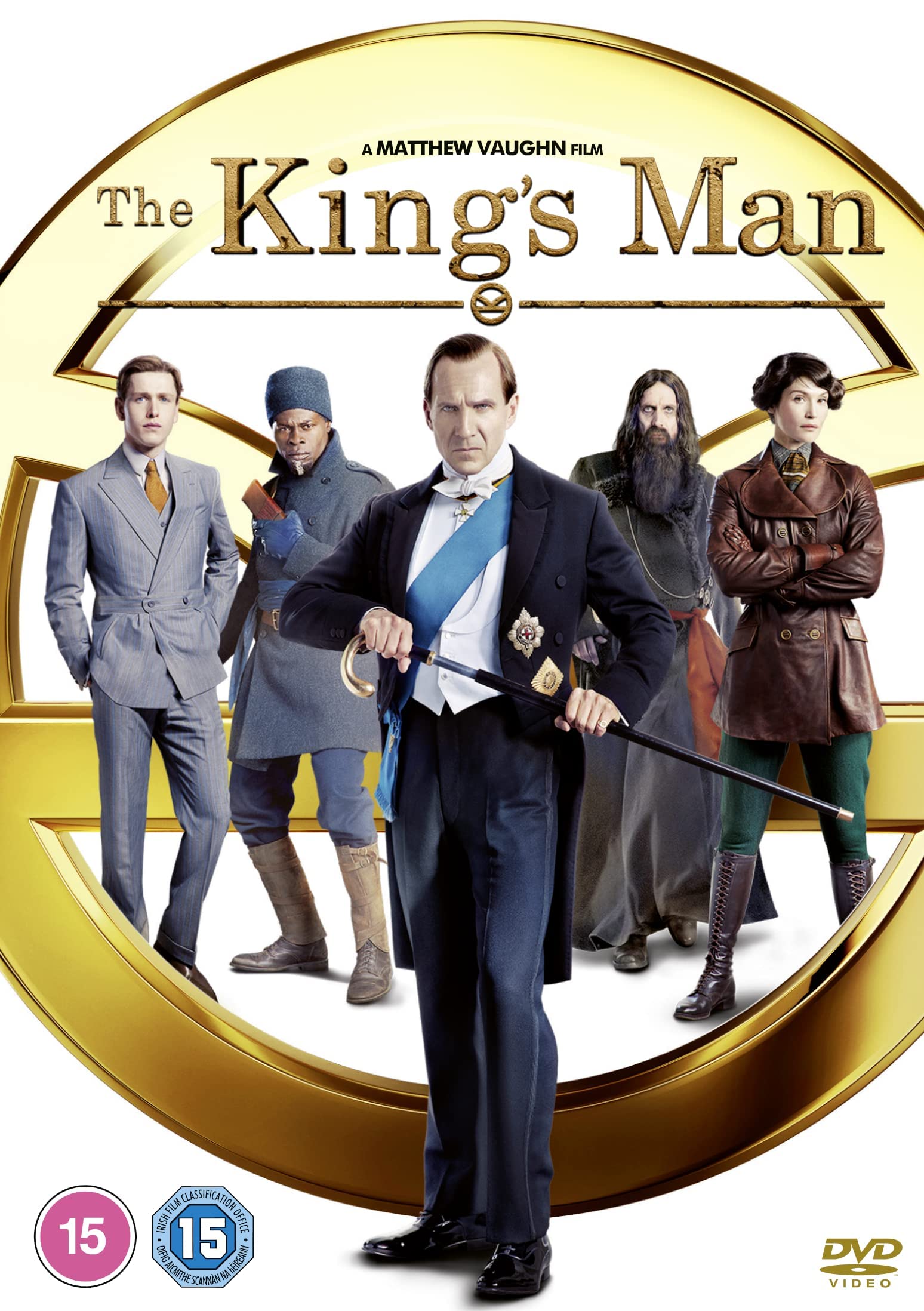 The King's Man [DVD] - Action Spy Movie, Starring Ralph Fiennes - Perfect for Movie Nights & Home Entertainment Collections