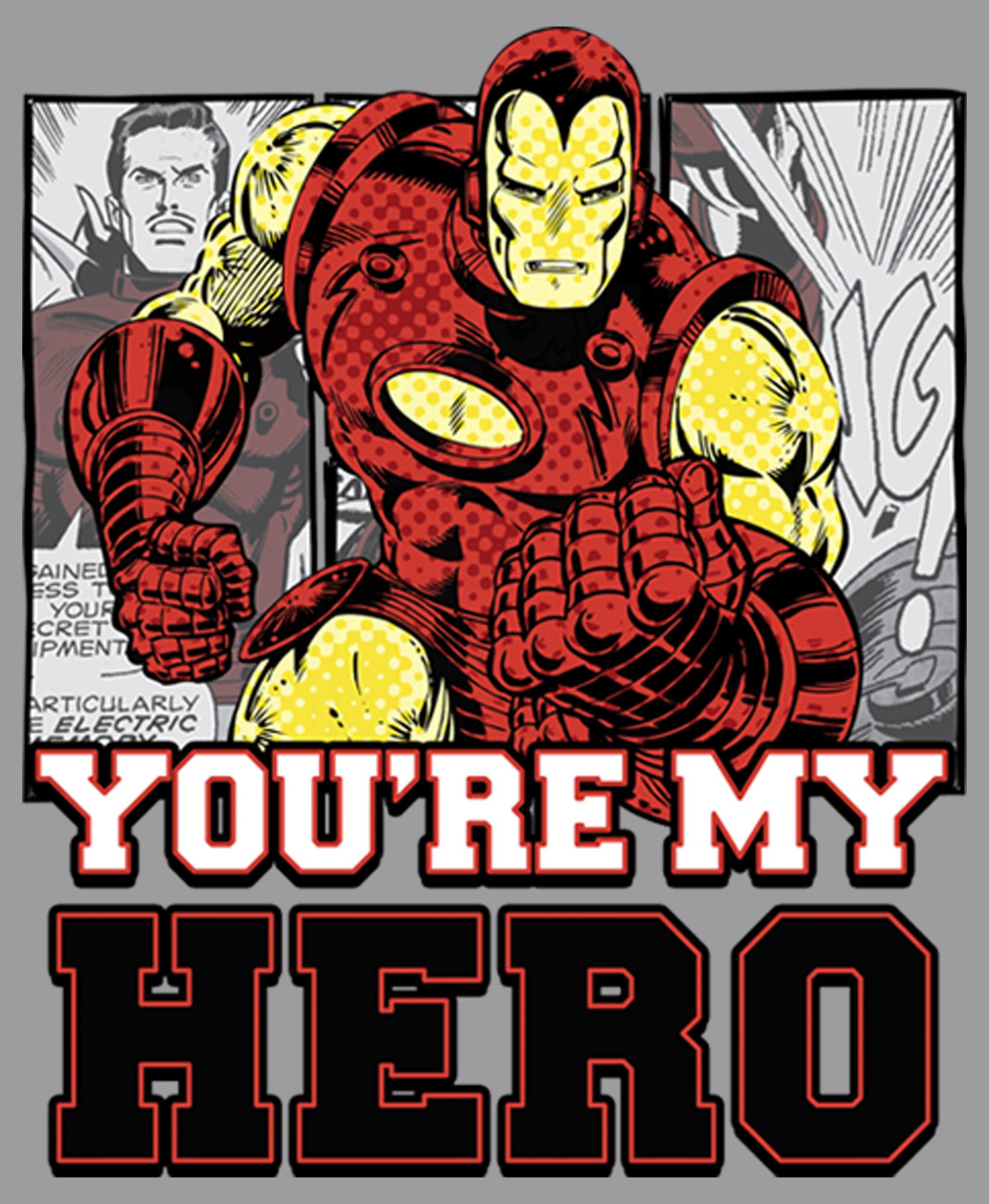 Marvel Kids' Iron Man Hoodie - Superhero Costume for Boys & Girls - Perfect for Halloween, Cosplay & Birthday Parties