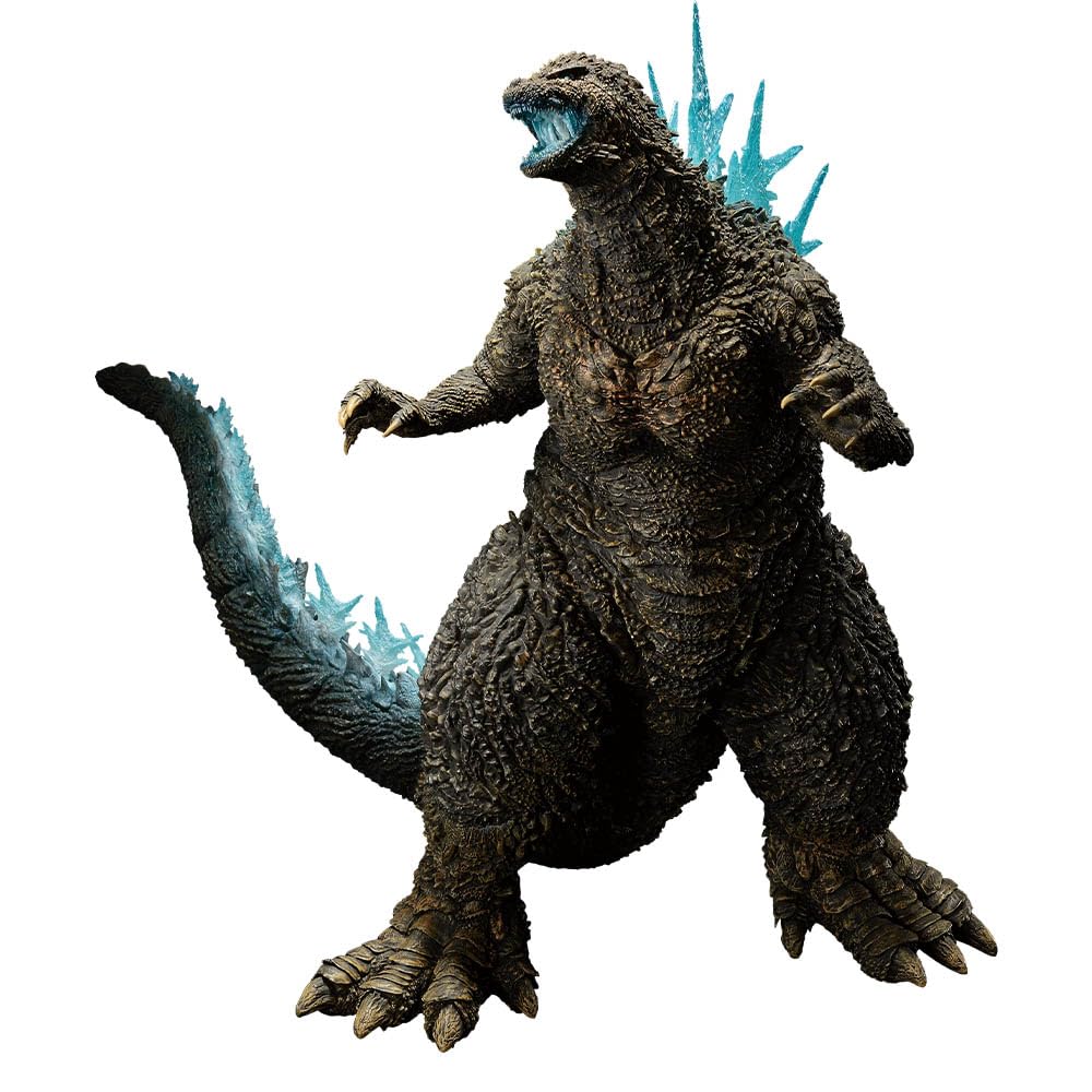 Godzilla Minus One Collectible Statue (2023) - Heat Ray Version - Bandai Spirits Action Figure - Perfect for Movie Fans & Anime Collectors - Display for Home, Office, or Gaming Room Decor