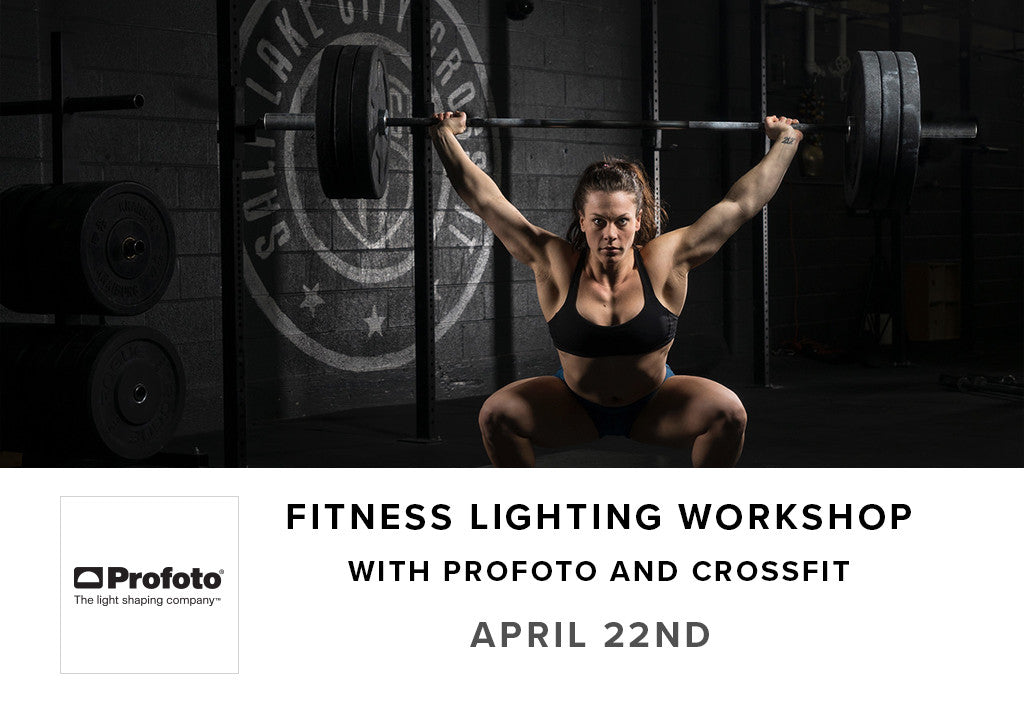 Profoto & Salt Lake CrossFit Fitness Lighting Workshop - April 22 | Learn Professional Gym Photography Techniques for CrossFit & Fitness Studios
